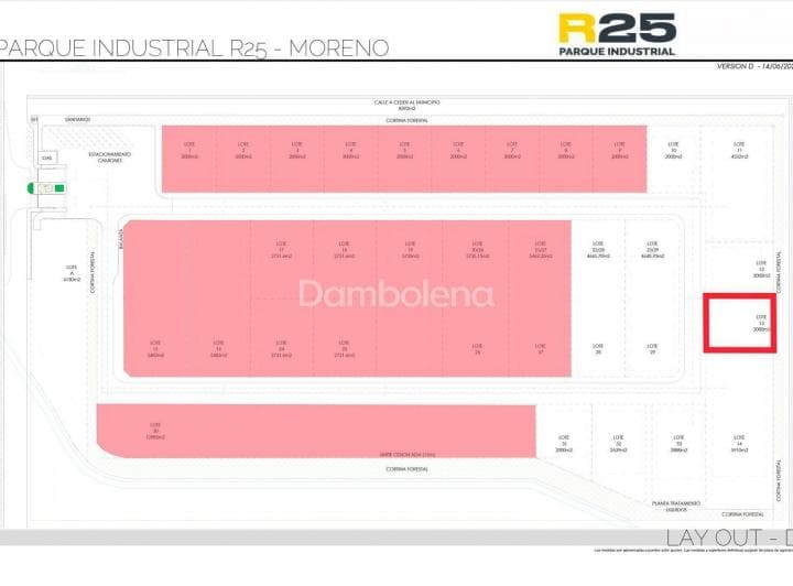 R25 - Parque Industrial - Terreno Fraccion en Venta Ubicado en La Reja, Moreno, G. B. a. Zona Oeste - 3