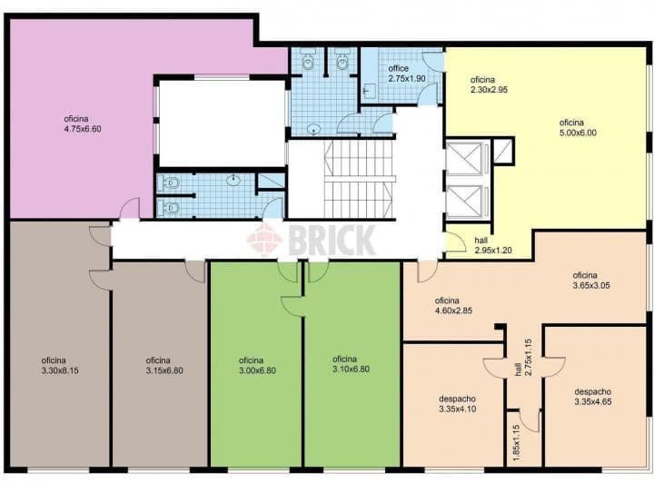 Piso 335 m² Hoy Dividido en 4 Oficinas en Peru Al 600 - T/al Frente - San Telmo - 2