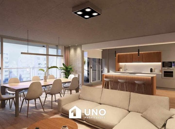 Amplio Piso de 3 Dorm. con Balcón y Amenities. Entrega en Mayo de 2028. Posibilidad Cochera. - 2