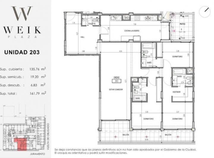 Departamento - Belgrano - 2
