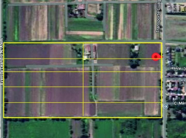 Terreno 12ha o Fraccionado, 10 Lotes de 1ha Aprox, Pasos Av San Martin - 2