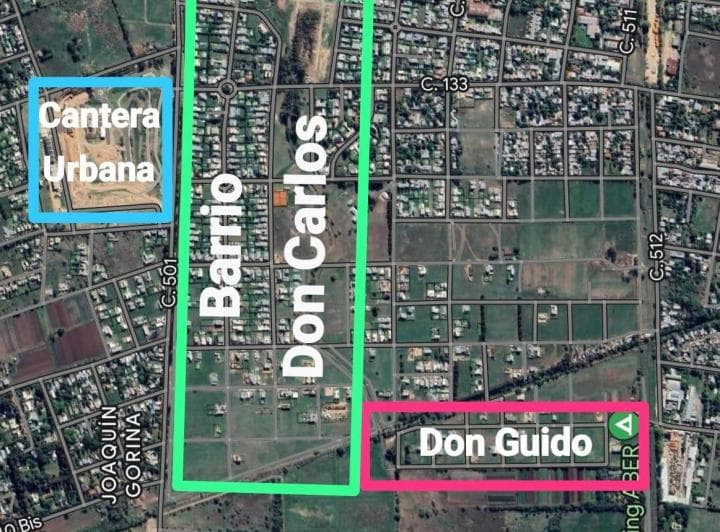 Barrio Don Guido 140 y 508 - Lote 20x32 m J. Hernández - 2