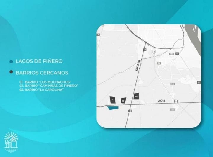 En Venta Terreno Lagos de Piñero 360 m² Barrio Privado - 3