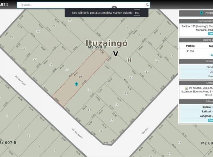 Venta Lote 456 m² Zona Industrial Ituzaingo - 2