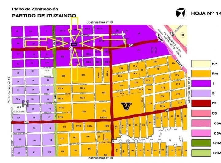 Venta Lote 456 m² Zona Industrial Ituzaingo - 4