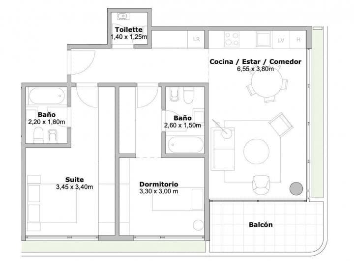 Departamento en Pozo - 3