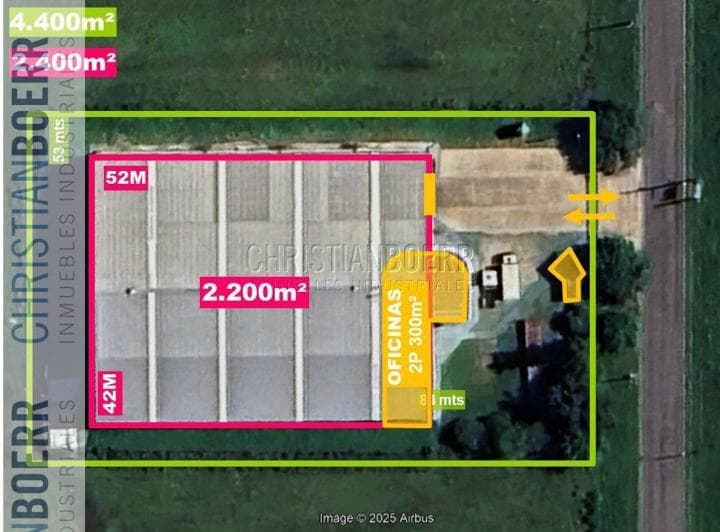 2.400 m² Cub Dentro del Parque Industrial Campana - Ideal Pl - 2