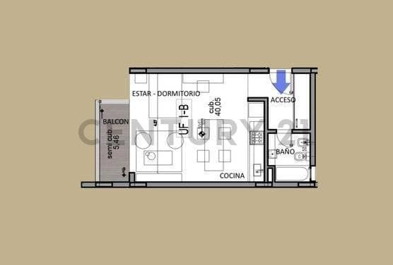Venta Monoambiente en Obra, La Plata - 4