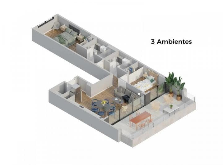 Venta Departamento 2 Ambientes en Construccion en Belgrano - 4