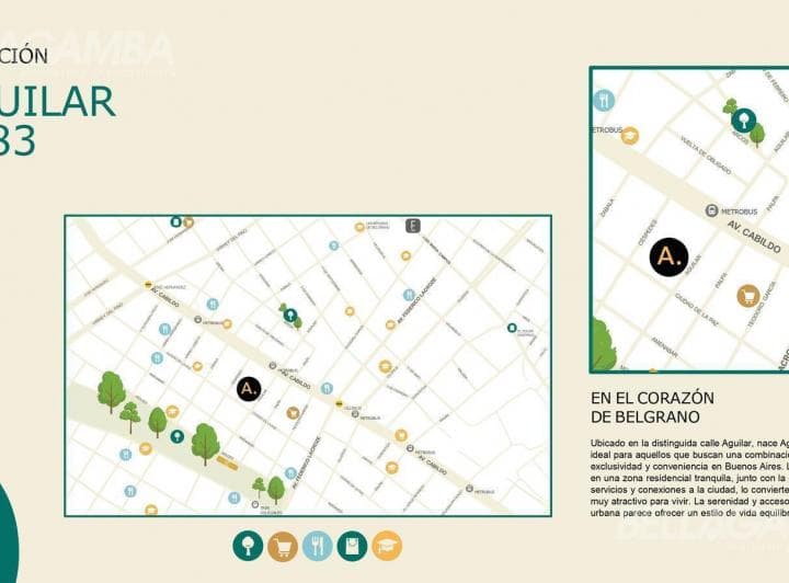 Departamento en Belgrano 2 Ambientes Amenities Financiacion Balcon - 3