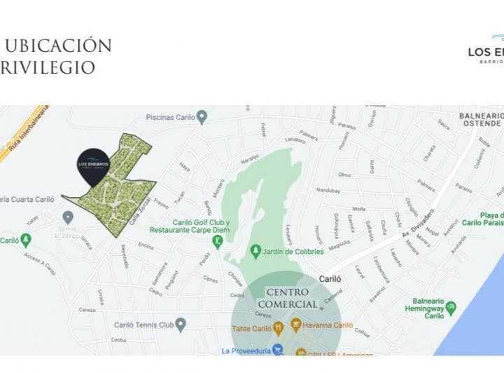 Venta de Lote en Barrio Semi Abierto - Carilo - 5