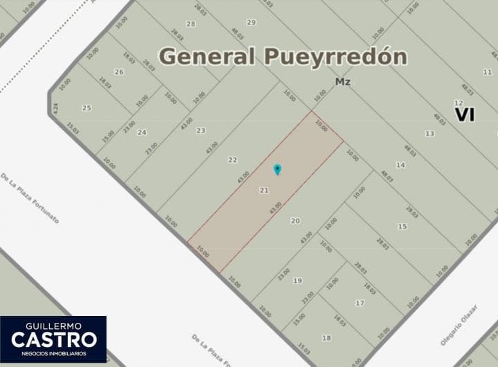 Lote en Venta Av Fortunato de La Plaza Al 9500, Bosque Grande. Mar del Plata. - 2