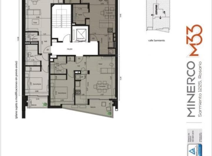 Departamento Venta Dos Dorm., Tres Ambientes, Amenities, Martin - 2