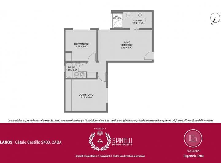 Venta Departamento 3 Ambientes 53 m² en Parque Patricios Apto Crédito Hipotecario Muy Luminoso - 3