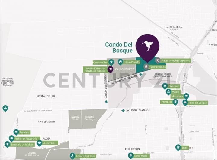 Venta - Departamento 2 Dorm. - Torre 1 Piso 4. Condo del Bosque - 5