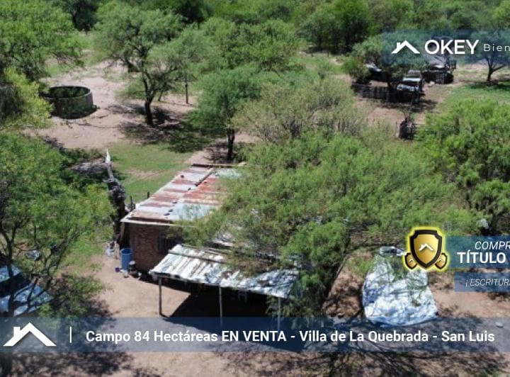 Campo en Venta de 84 Hectáreas en Villa de La Quebrada - 3