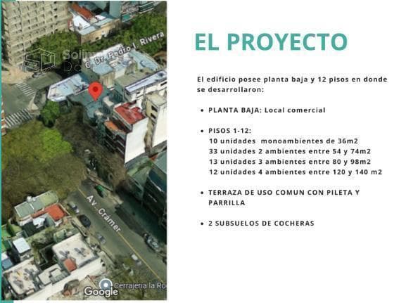 Venta Pozo Depto 2 Ambientes en Belgrano con Balcon - 2