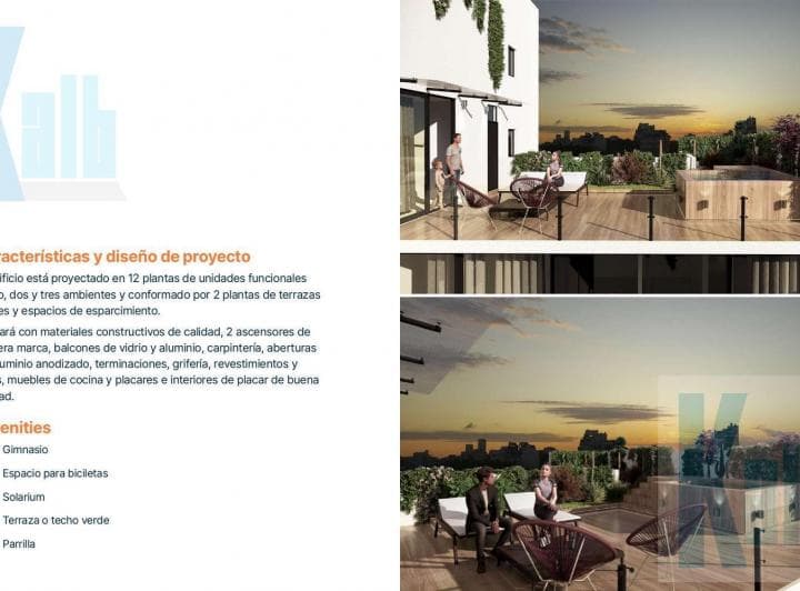 Excelente Departamento Monoambiente con Balcón Al Frente en Venta en Construcción en Monserrat - 4