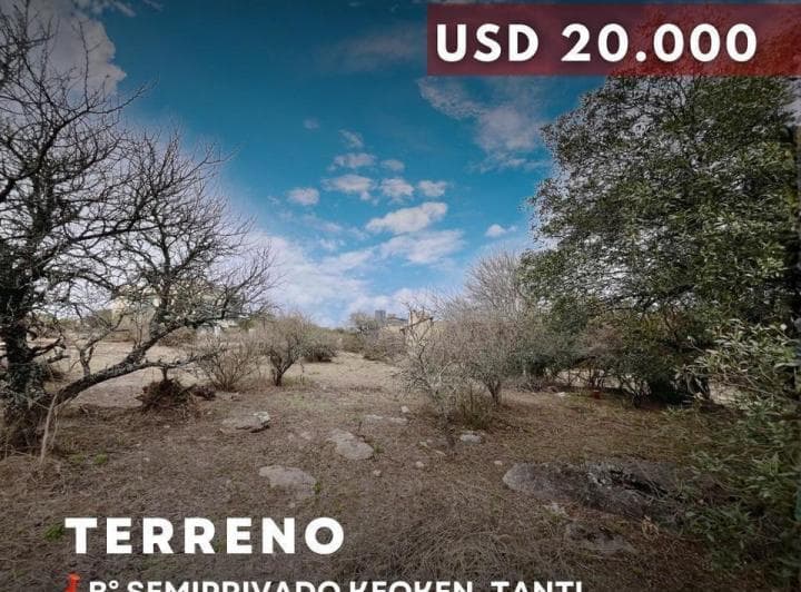Venta Excelente Terreno de 800 m en Barrio Semi Cerrado Keoken, Tanti - 2