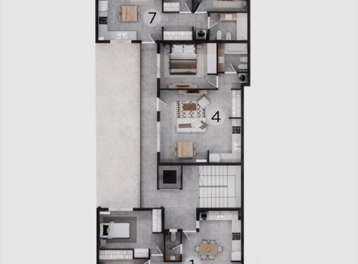 Departamento en Venta - B. Bombal - 4
