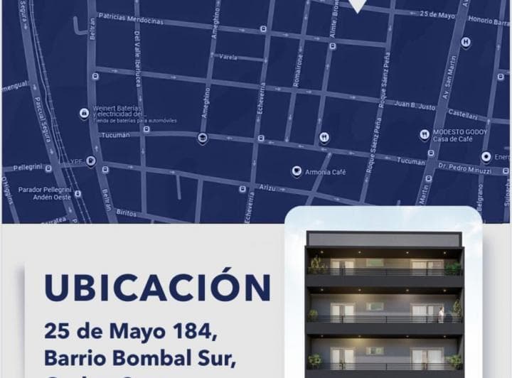 Departamento en Venta - B. Bombal - 2