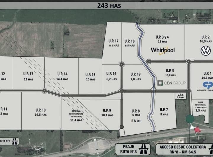 Terrenos en Venta | Parque Industrial Polo Pilar | 10.000 m² - 3