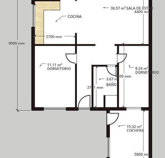 Casa 90 m² Sobre Lote Propio de 200 m². 3 Amb, con Cochera y Jardinde. Berazategui Centro - 2