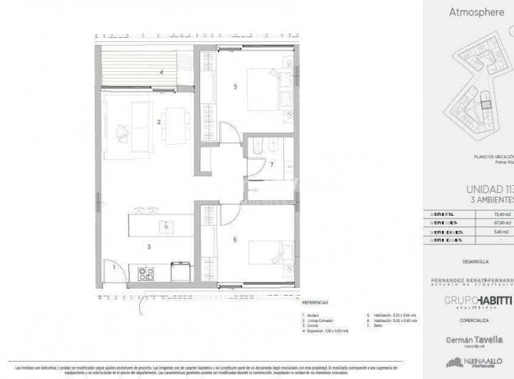 Departamento de 3 Ambientes. Venta de Pozo. Parque Leloir - 5