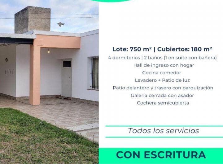Casa con 4 Dorm. en Venta, 750 m², en Villa Nueva, Córdoba. - 2
