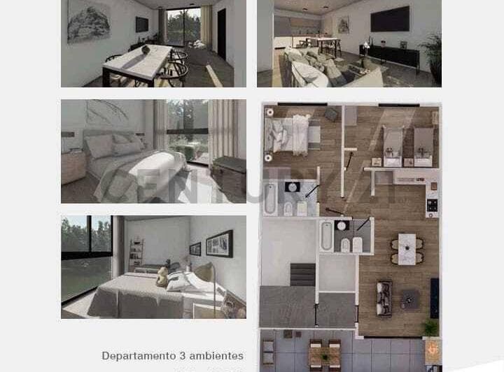 Venta Departamento 4 Ambientes Al Frente con Balcon Aterrazado en Monte Castro - 5
