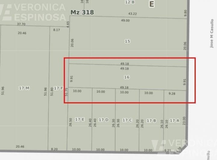 Lote en Venta, en Moron Sur - 3