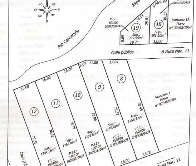 Lotes en Villa Elvira con Costa Al Rio Carcarañá con Construcciones a Reciclar/refaccionar - 4