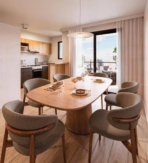 Departamento en Venta, Zona Centro, Rosario, 2 Dorm. con Doble Balcón y Amenities - 2