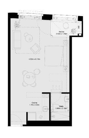 Departamento en Venta en Puerto Madero - 2
