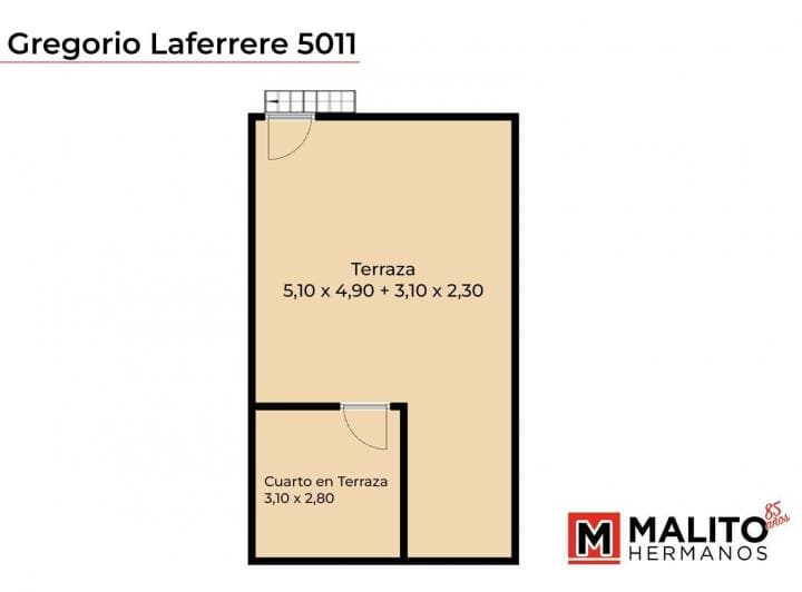 Venta Casa Lote Propio con Patio y Terraza (16 X 8,66 M) - 3