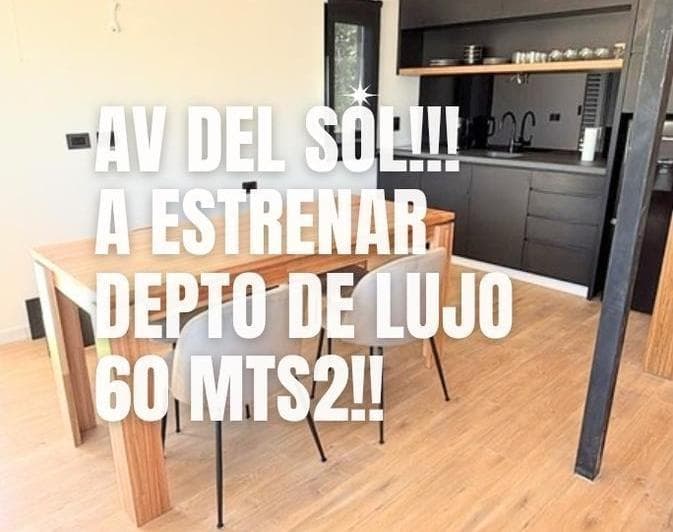 Departamento a Estrenar Divino! 1 Dormitorio Sobre Av del Sol - 2
