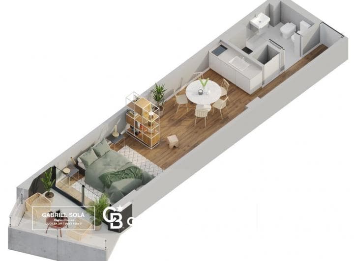 Venta / Departamento Monoambiente 34 m² Santafe 5022 - Palermo - 3