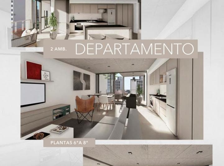Departamento a Estrenar de 1 Ambiente. Bonjo 10 en Zona Guemes - 4