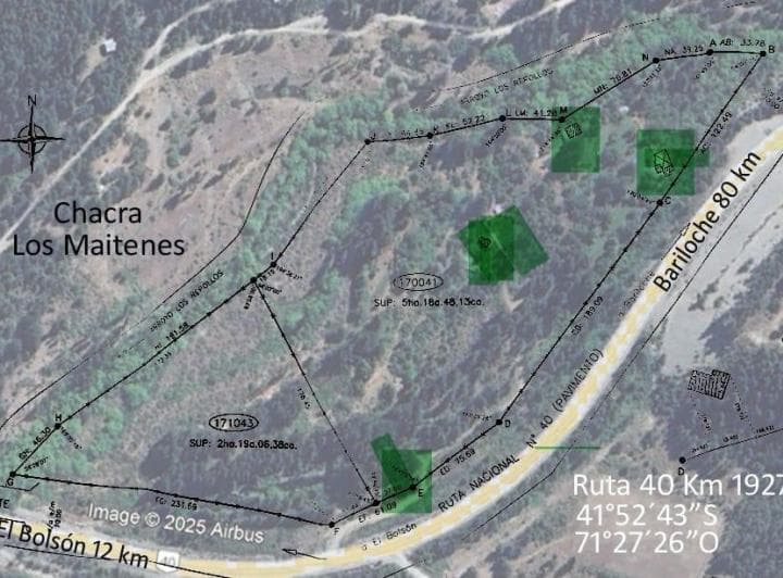 Venta Chacra Turistica - Terreno en El Bolson Patagonia Posible Financiacion - 2