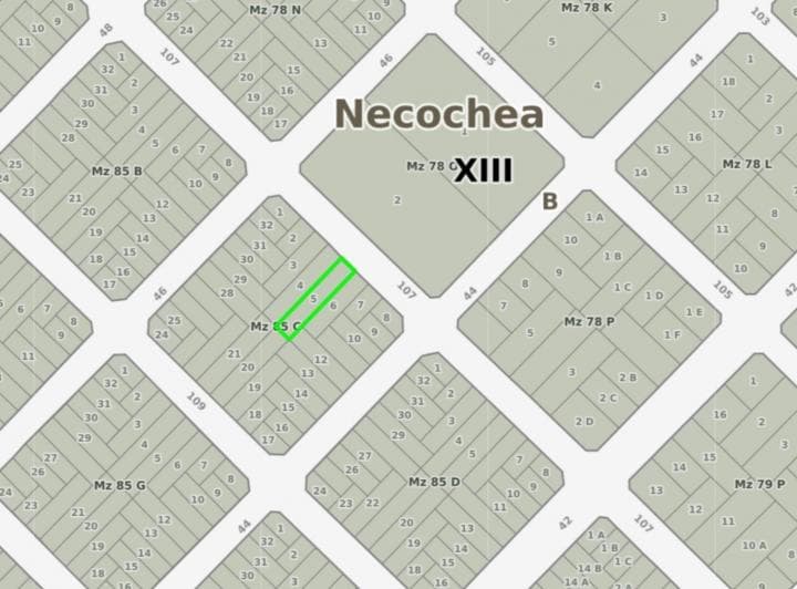 Lote 500 m² en Venta, 10x50 m, Parque La Florida, Necochea - 2