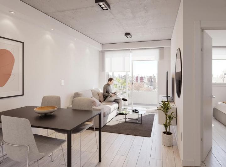 Departamento Dos Dorm., Barrio Abasto. - 5