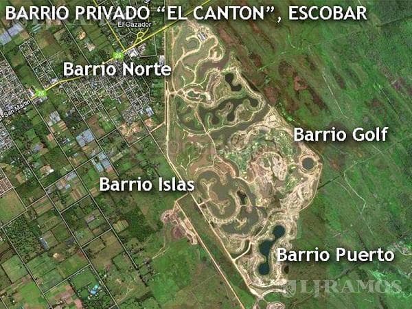 Barrio El Canton Norte. Lote a Laguna. Ac - 4