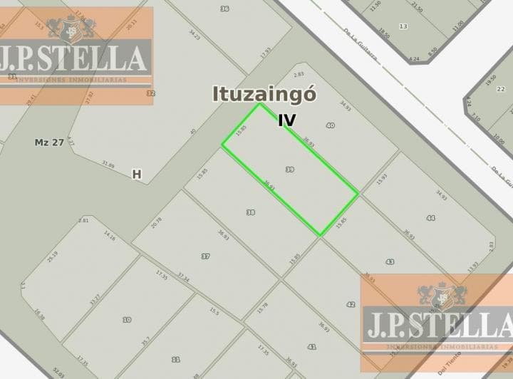Excelente Lote 585 m² - Bº Cerrado El Jaguel (Ituzaingó) - 4
