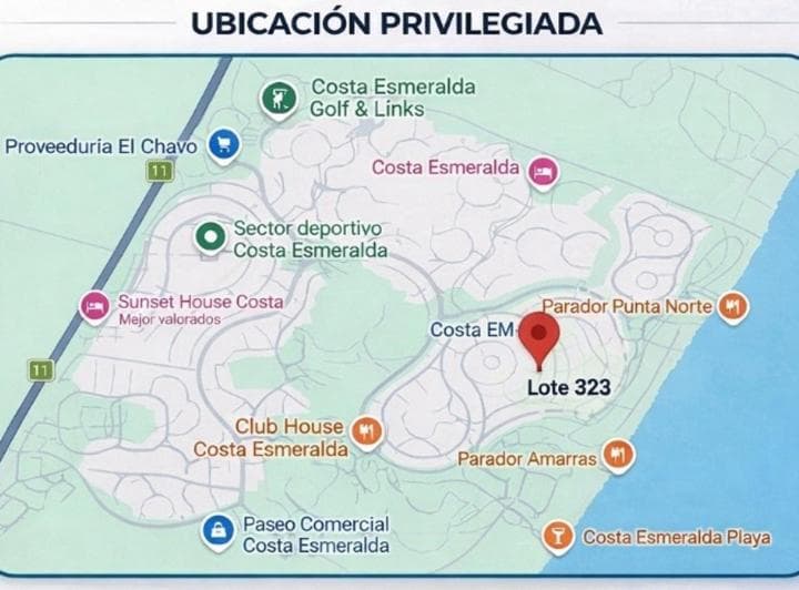 Lote Terreno en Venta - Costa Esmeralda - 4