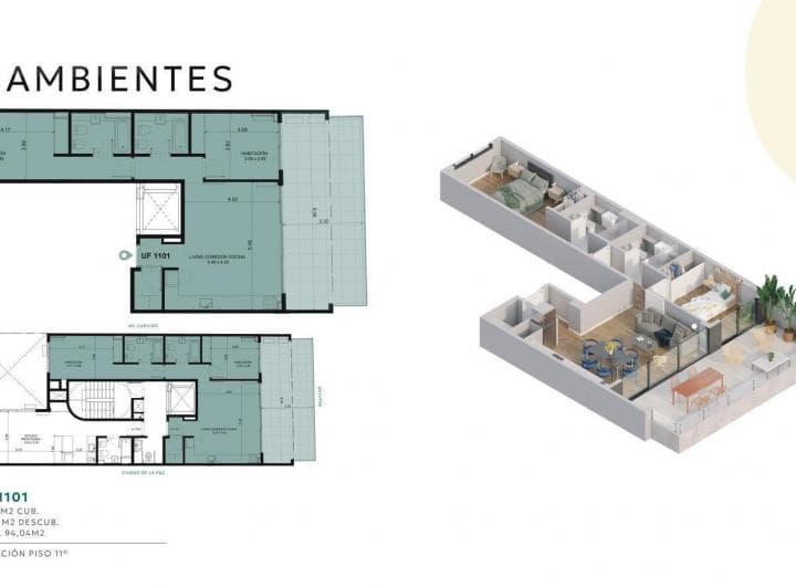 Venta Departamento de 3 Ambientes - Belgrano - 3