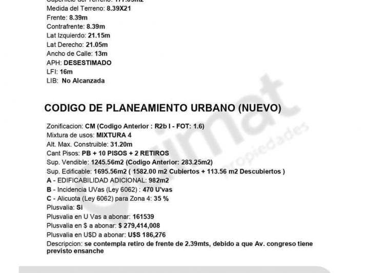 Excelente Terreno en Belgrano - Lideres en Terrenos - 4