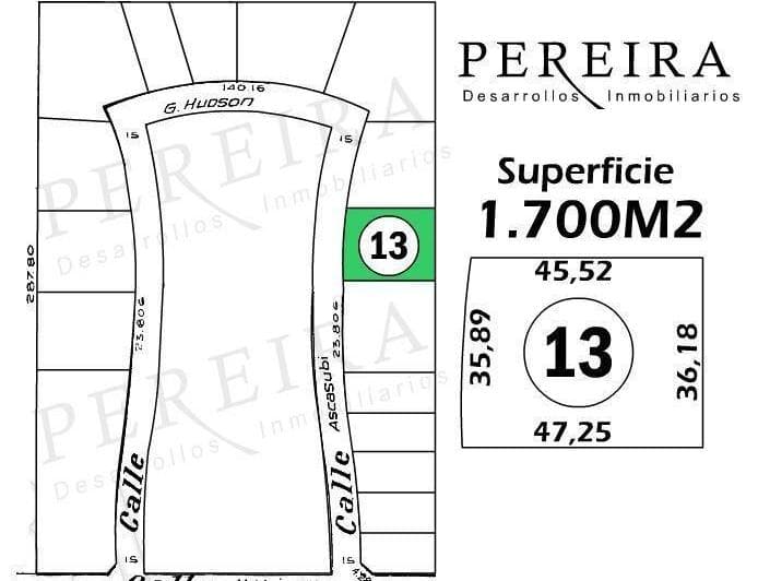 Venta Lote 1700 m² Pilar Manuel Alberti Barrio La Herradura - 2