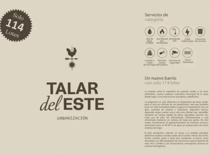 Lote en Venta - Talar del Este - 5