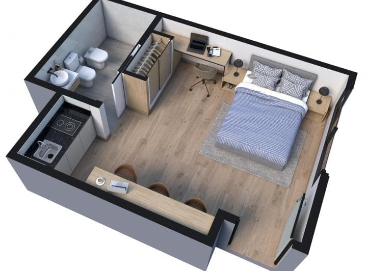 Excelente Monoambiente. Ideal Inversor - 4