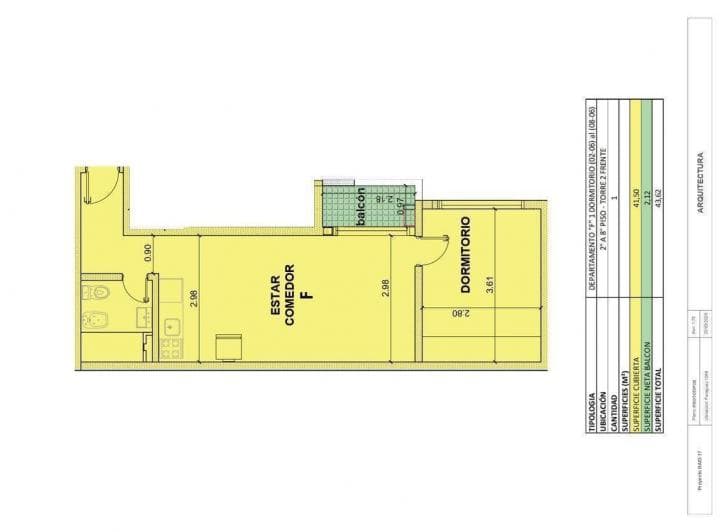 Paraguay Al 1000 Venta Departamento 1 Dormitorio en Rosario - 3